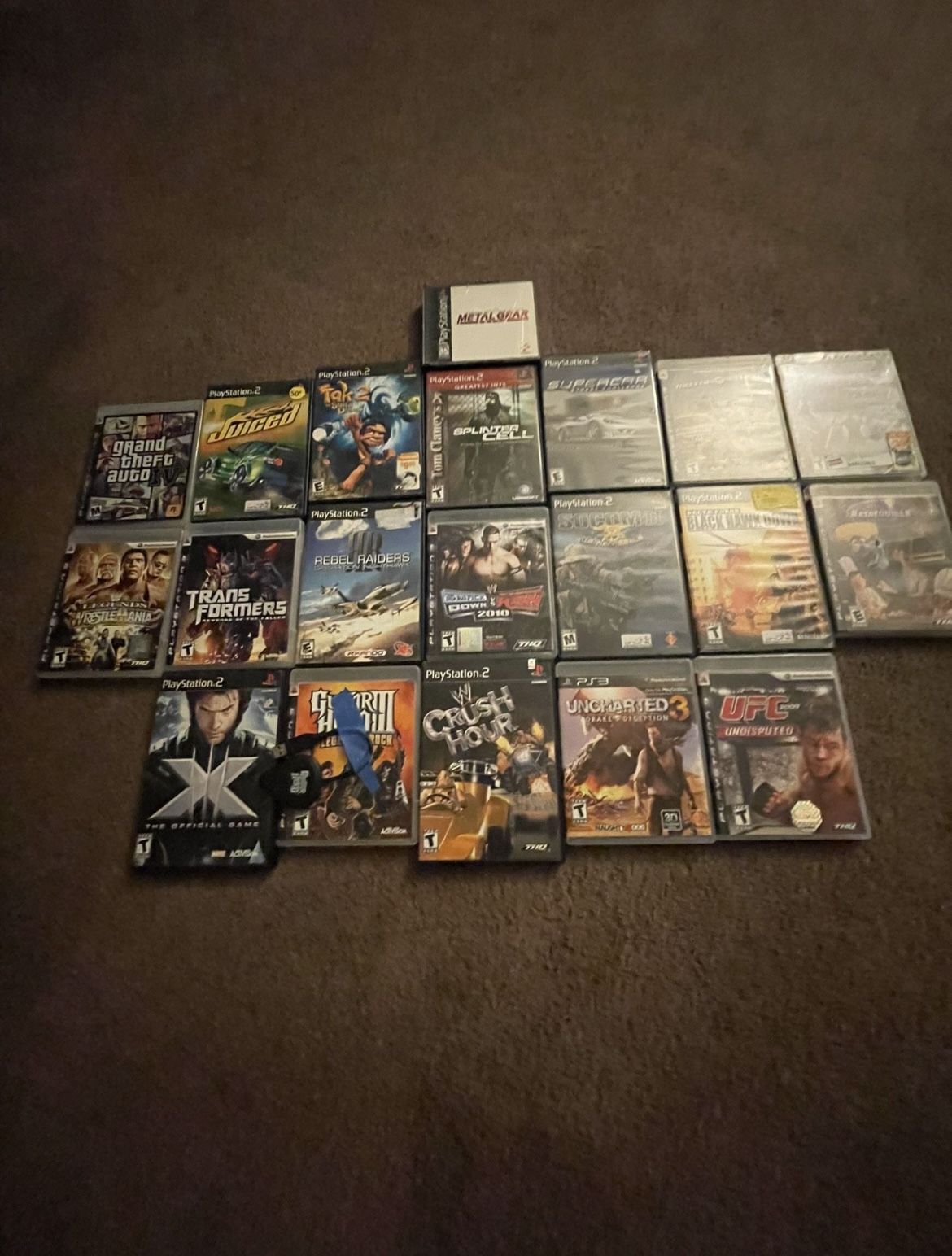 Ps2-Ps3 games