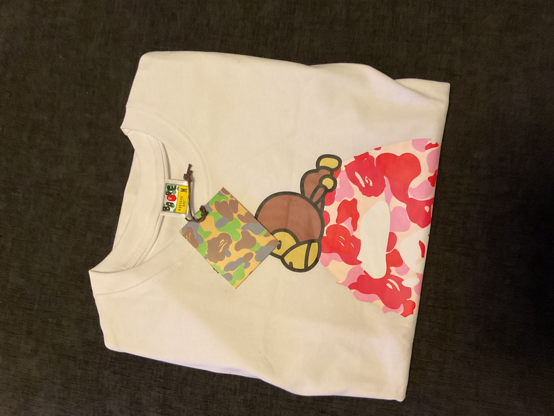 Bape Abc Camo Shirt Milo On Big Ape T