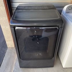 Black Samsung Gas Dryer