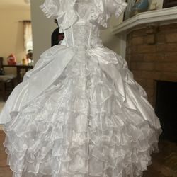 Hermoso Vestido Para Primera Comunion Traído De Mexico Talla 10/12
