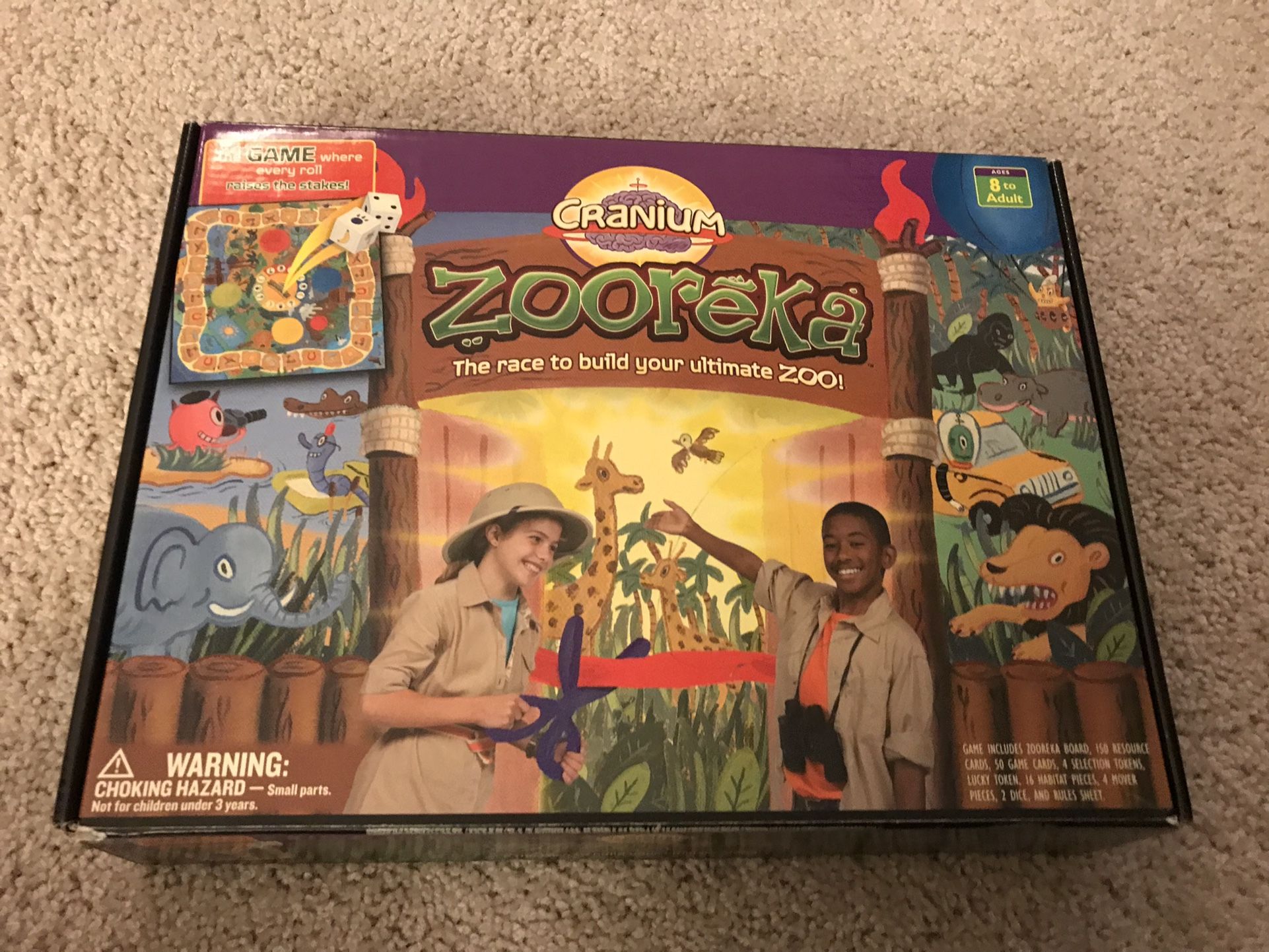 Cranium Zooreka Board Game