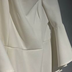White  Graduation Dress