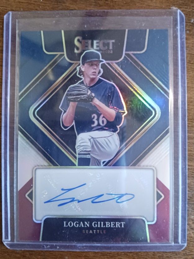 2022 Select Baseball Logan Gilbert Auto /99