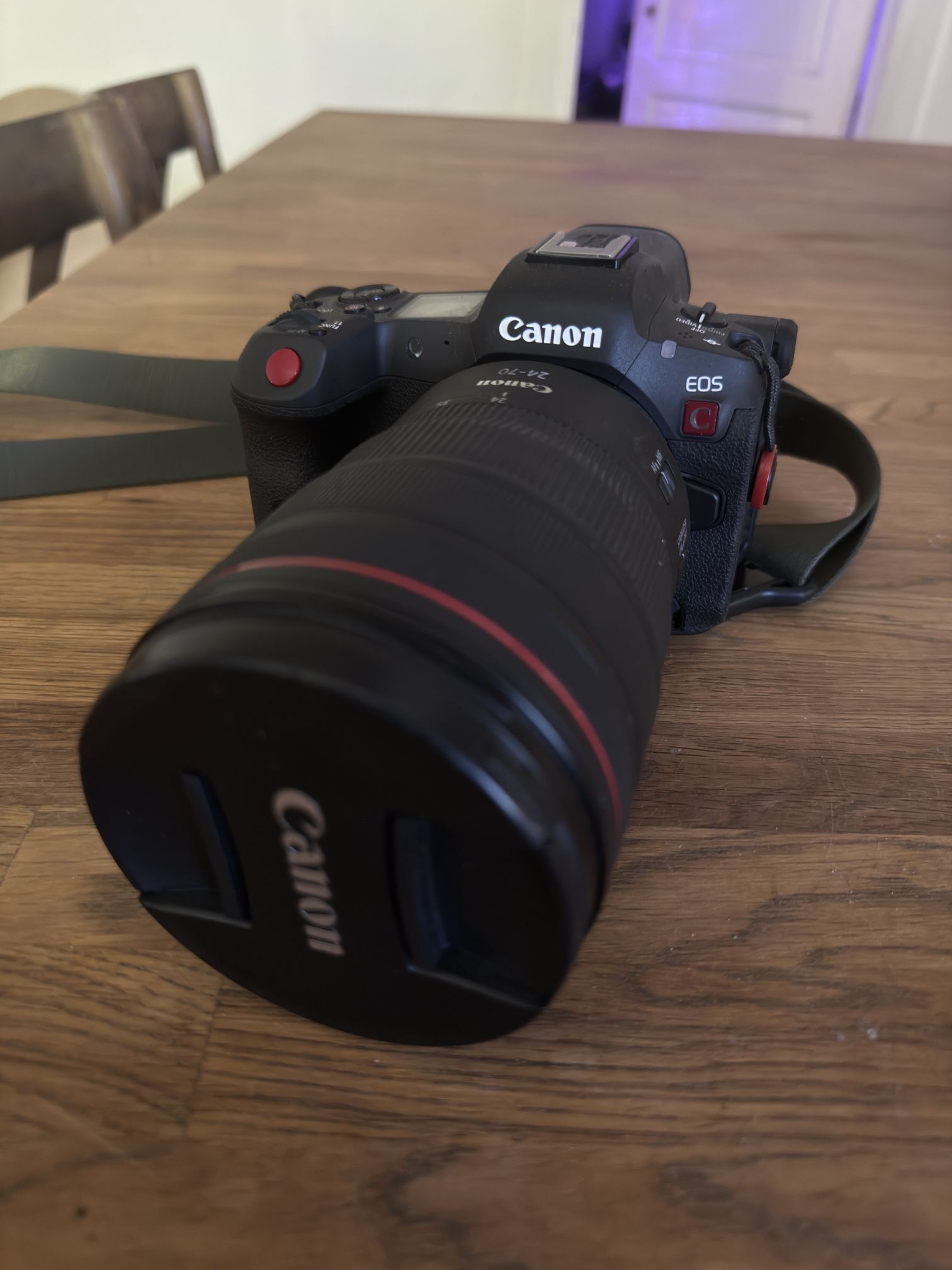 Canon R5C with 24-70 F2.8 Lens