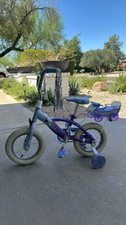 Little Girl Frozen Bike - 12”; Riders 37”-42”