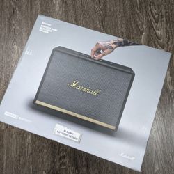 Marshall Wouburn II Bluetooth Speaker New - Pay $1 today and pay the rest later -