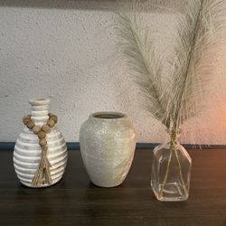 Set of Natural Home Decore Set 3 Pieces