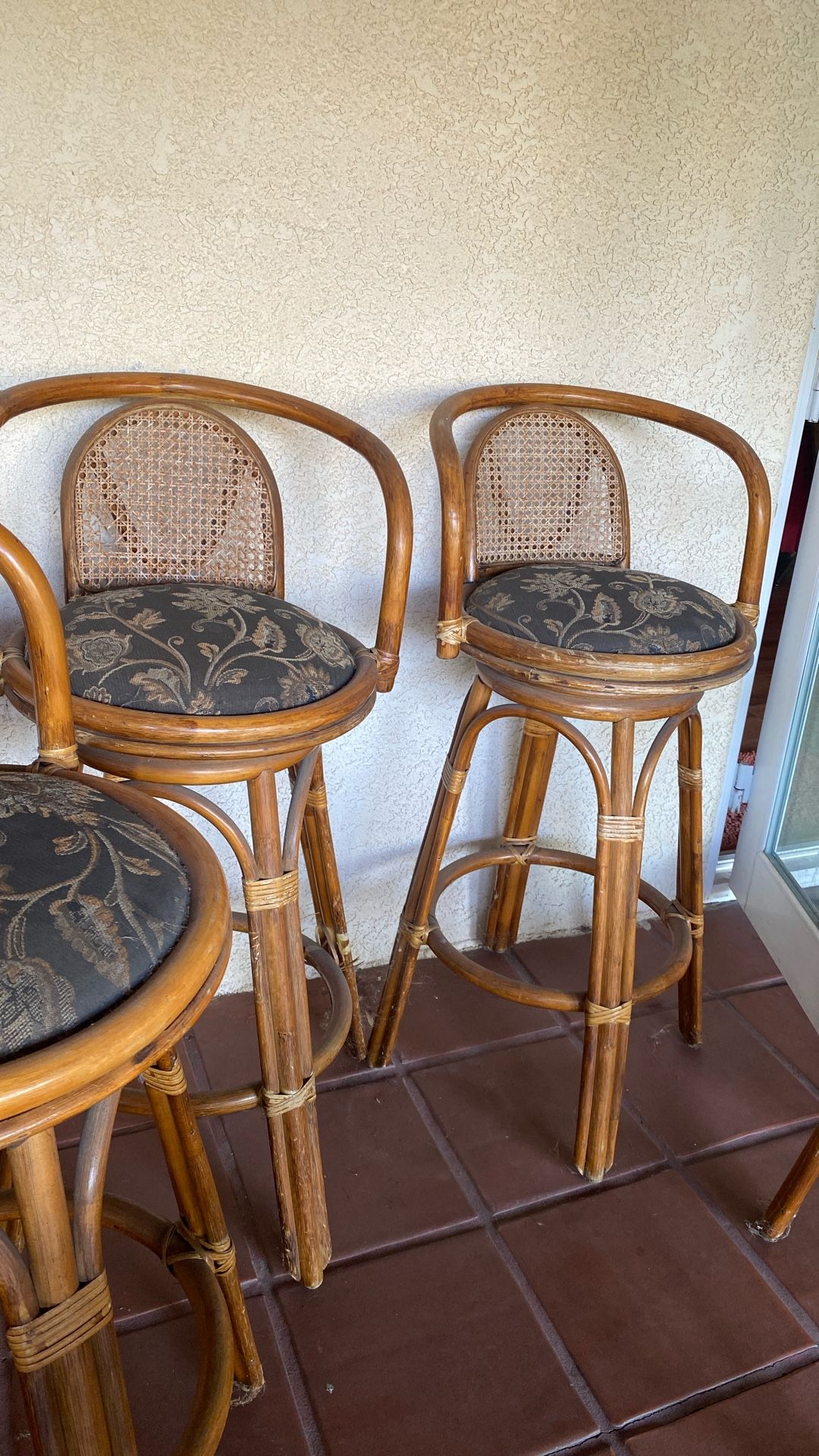 Ratan Bar Stools