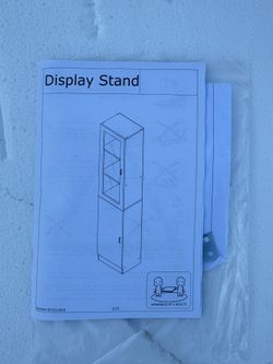 Cabinet (with display window)