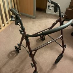 Mobility Walker with Wheels 