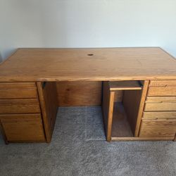 Solid Wood Desk