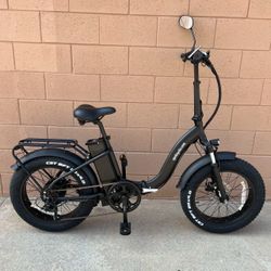 Folding Step Tru 750W 48V  E-Bike 20”x4.0
