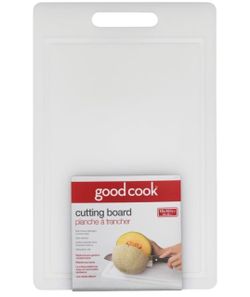 Good Cook White Plastic Cutting Board 10x15.5in