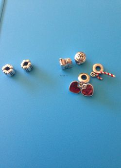 Authentic Pandora Charms and Spacers