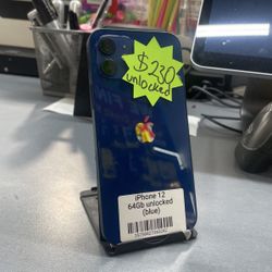 Iphone 12 64GB Unlocked Phone Iphone Desbloqueado Para Cualquier Compañía 