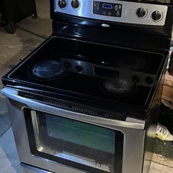 WhirlPool Stainless Stove And Fridge