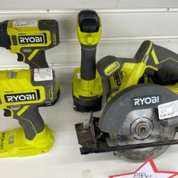 Ryobi Drill Set