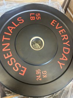 New pair 55 pounds bumper weight