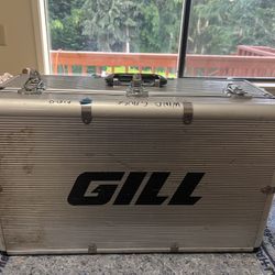 Gill Aluminum Carry Case, Foam Interior, Have 9 @$75 Each, If Needed
