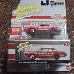 Johnny Lightning “ORIGINAL RAMCHARGERS” 1964 RAMCHARGERS DODGE 330