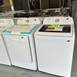 Samsung Washer And Dryer Set 