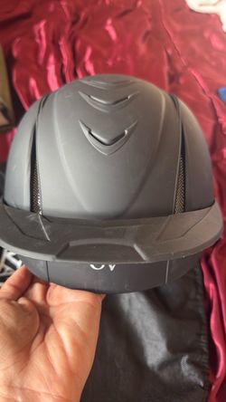 Ovation Matte Black Riding Helmet