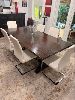 Nadeau Dining Table + 6 Chairs