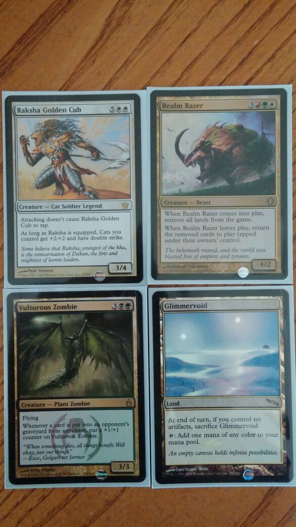 4-Foil Rare Magic Cards