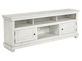 Payne Distressed White 70" TV Stand