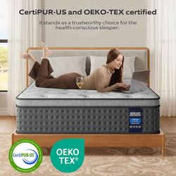 [New] 10" Queen Hybrid Mattress by Nedersal