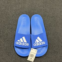 New Adidas Blue Slides Size Men’s 9