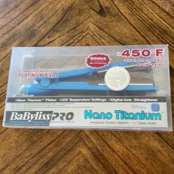 Babyliss Pro Nano Tianium Straightener 