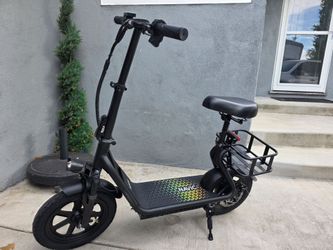 Electric Scooter With Seat