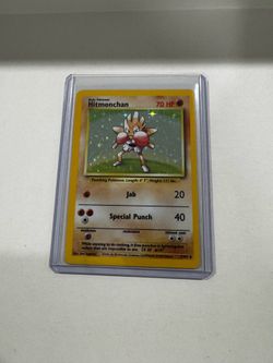 Hitmonchan holo - mint condition
