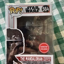 The Mandalorian Mudhorn Battle Funko Pop #564