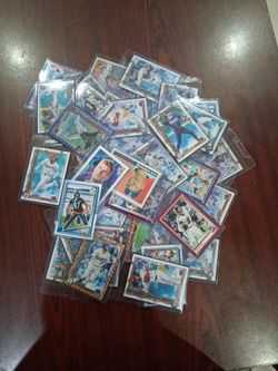 Mixed Baseball and Footbal Cards
