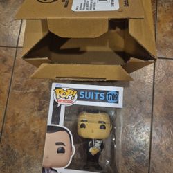 Funko Pop Suits Louis Litt With Mikado 