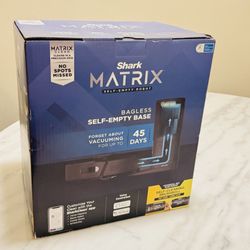Shark RV2310AE Matrix Self-Emptying Robot Vacuum with Bagless, 45-Day Capacity