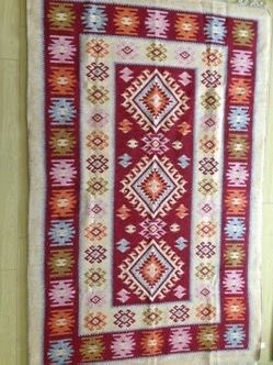 Turkish Rug - Reversible - Washable