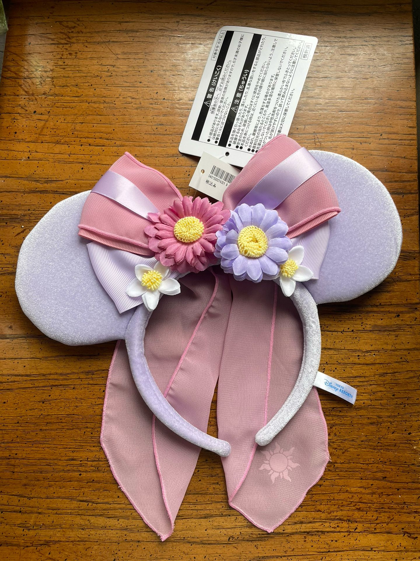 Tokyo Disney Rapunzel Tangled Ears New
