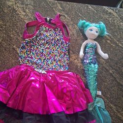 Revolution Sparkly Mermaid Dress w Doll