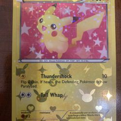 Pokemon Pikachu RC7/RC25 Legendary Treasures Radiant Collection Holo NM/M 💫