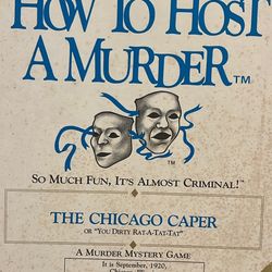 New And Unused How To Host A Murder Game