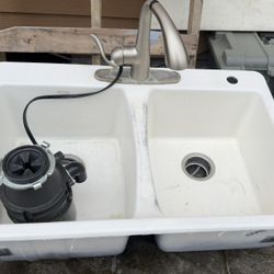 Free Sink and Garbage Disposal