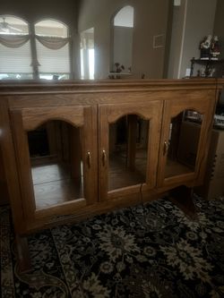 Oak China Cabinet