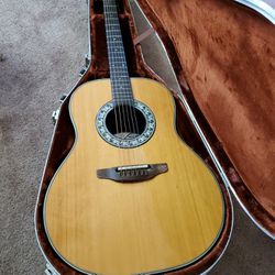 1974, Ovation acoustic/electric Guitar, Model 1621-4, 
