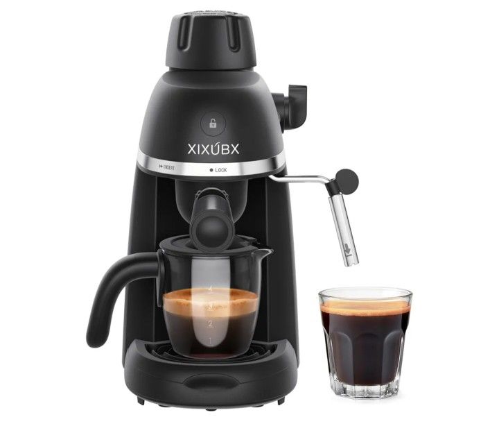 Xixubx Coffee machine 3.5 bar espresso and cappuccino machine