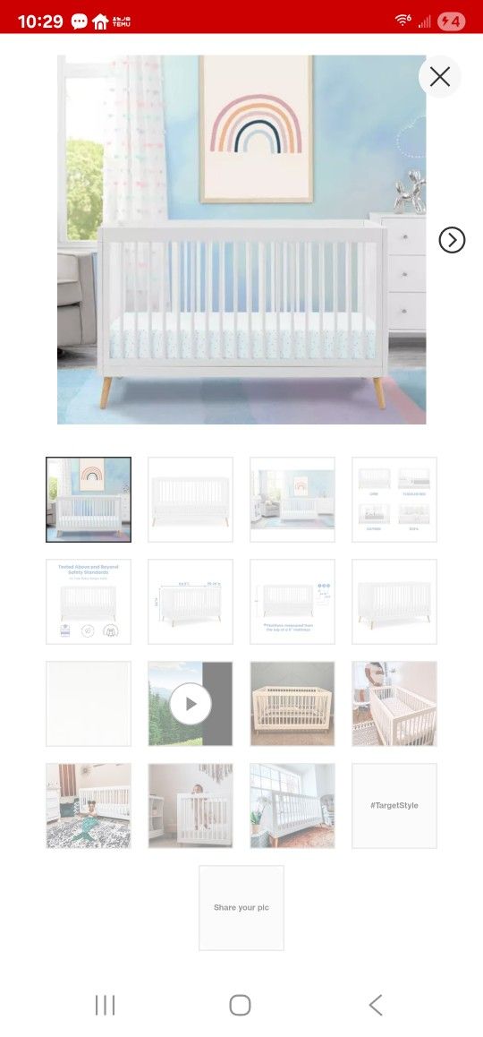 You Get The Crib The Mattress An The Bedding Set