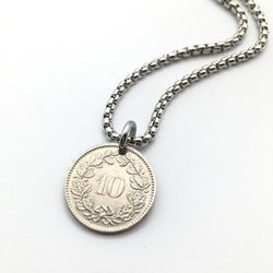 Sixpence Lucky Pendant 