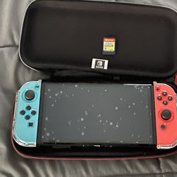 Nintendo Switch w OLED Screen W Super Mario Bros Deluxe 2